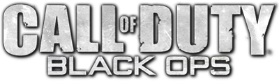 Call of Duty Black Ops logo for Wii